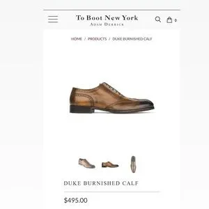 Too boot New York wingtip shoes (9 US) To Boot | Shoes | Too Boot New York Wingtip Shoes 9 Us  main image 3